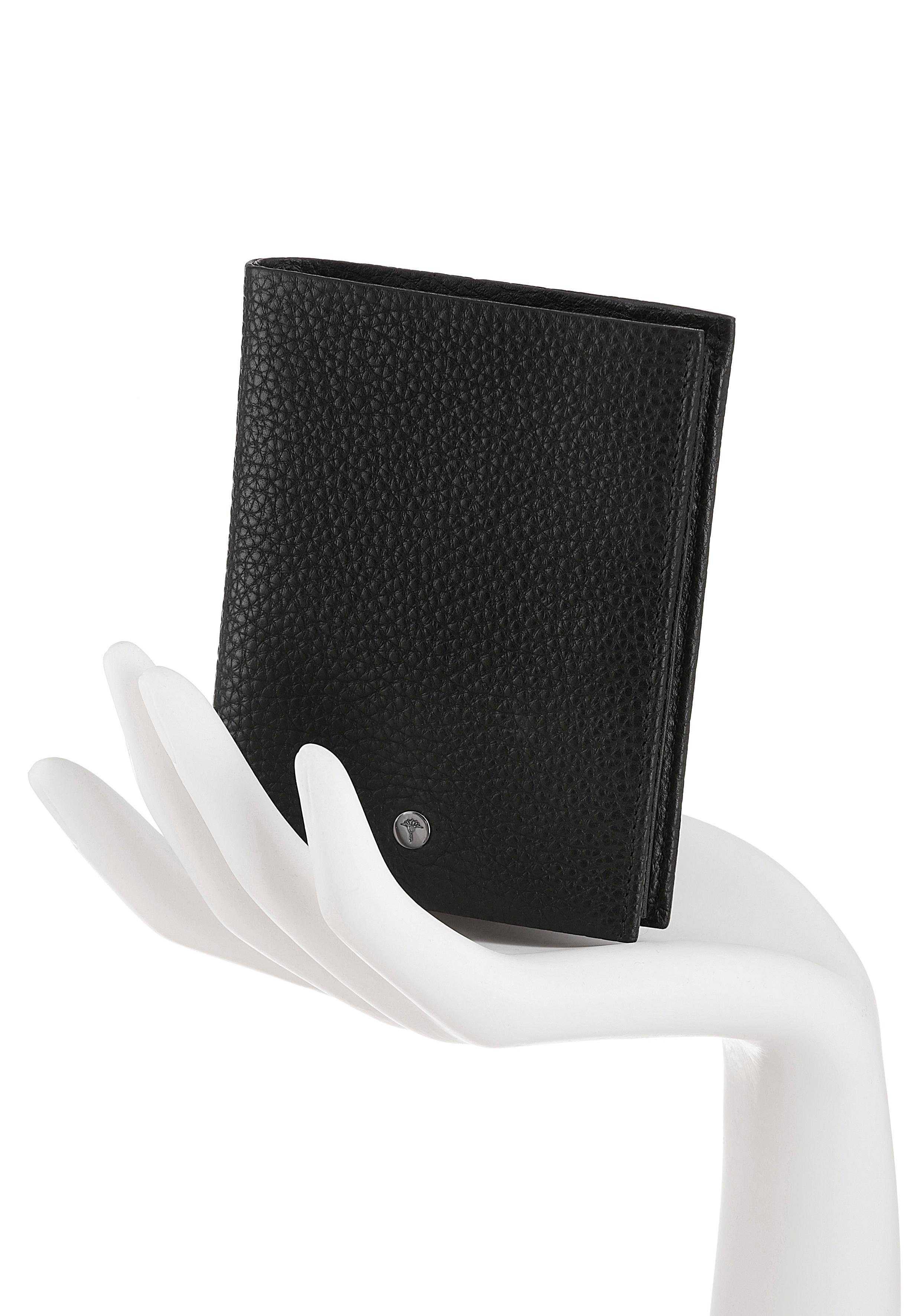 Joop! Geldbörse Cardona im Design hochwertigem aus V8, Leder zeitlosen Ladon schwarz BillFold