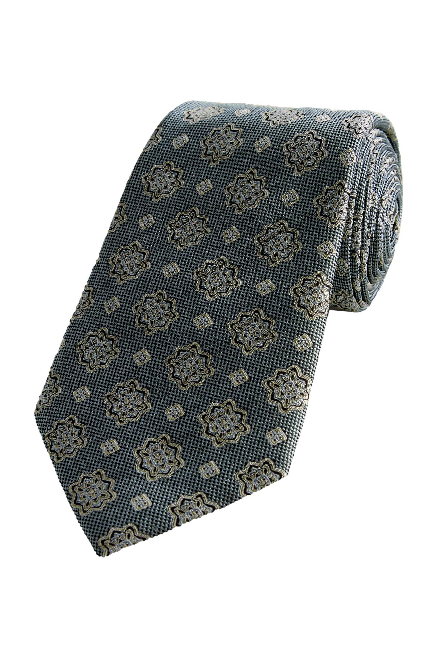 Krawatte Signature Seiden-Krawatte mit geometrischem Muster