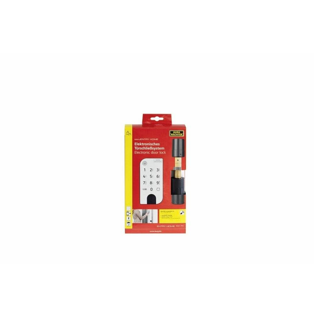 Burg Wächter Türschließer ENTRY Home 5001 PIN Zylinder + Keypad 50010
