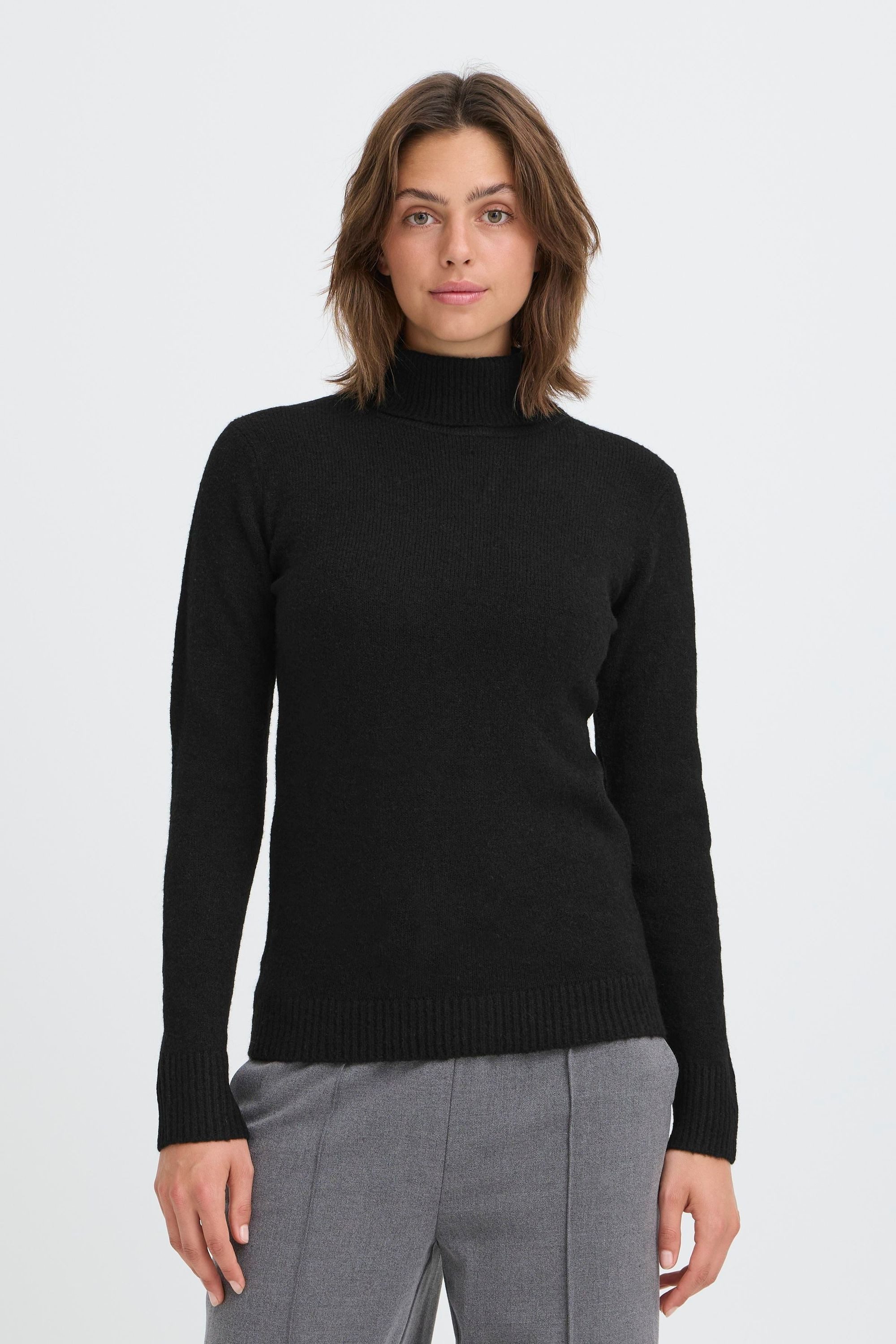 OXMO Rollkragenpullover OXISIGNE Basic Rollkragenpullover günstig online kaufen