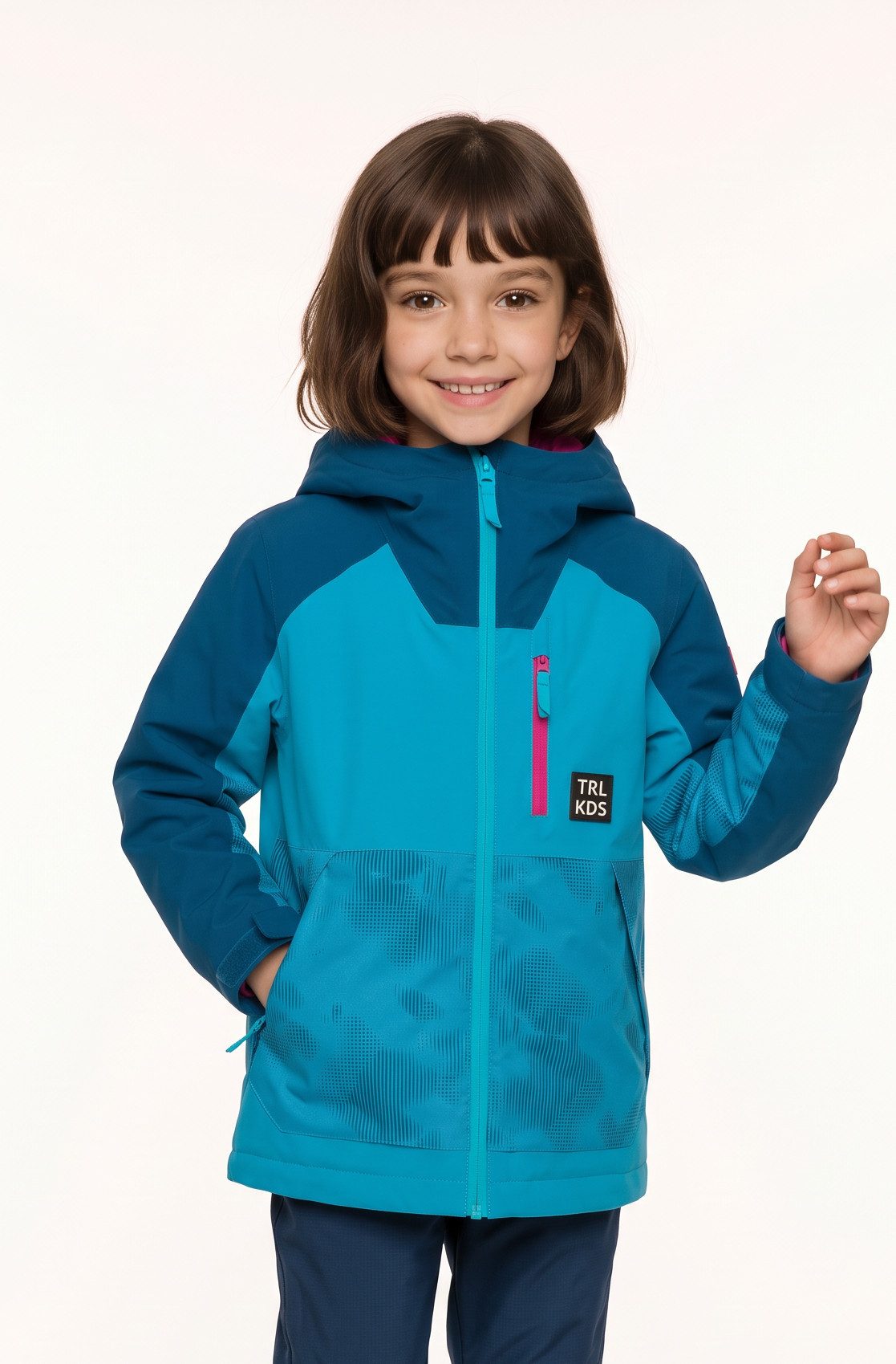 TROLLKIDS Regenjacke GIRLS LIFJELL JACKET XT sportlicher Stil, aus Polyester, für Kinder und Jugendliche