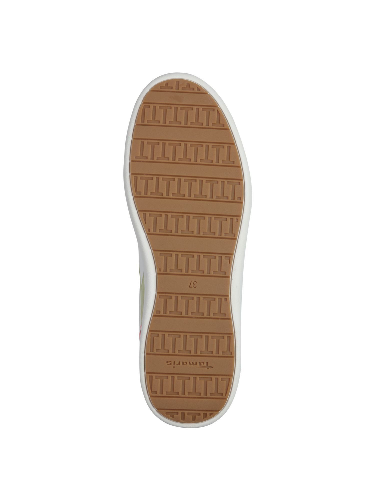 Tamaris Removable Sock mit Schnürsenkel kein Absatz Sneaker Removable Sock