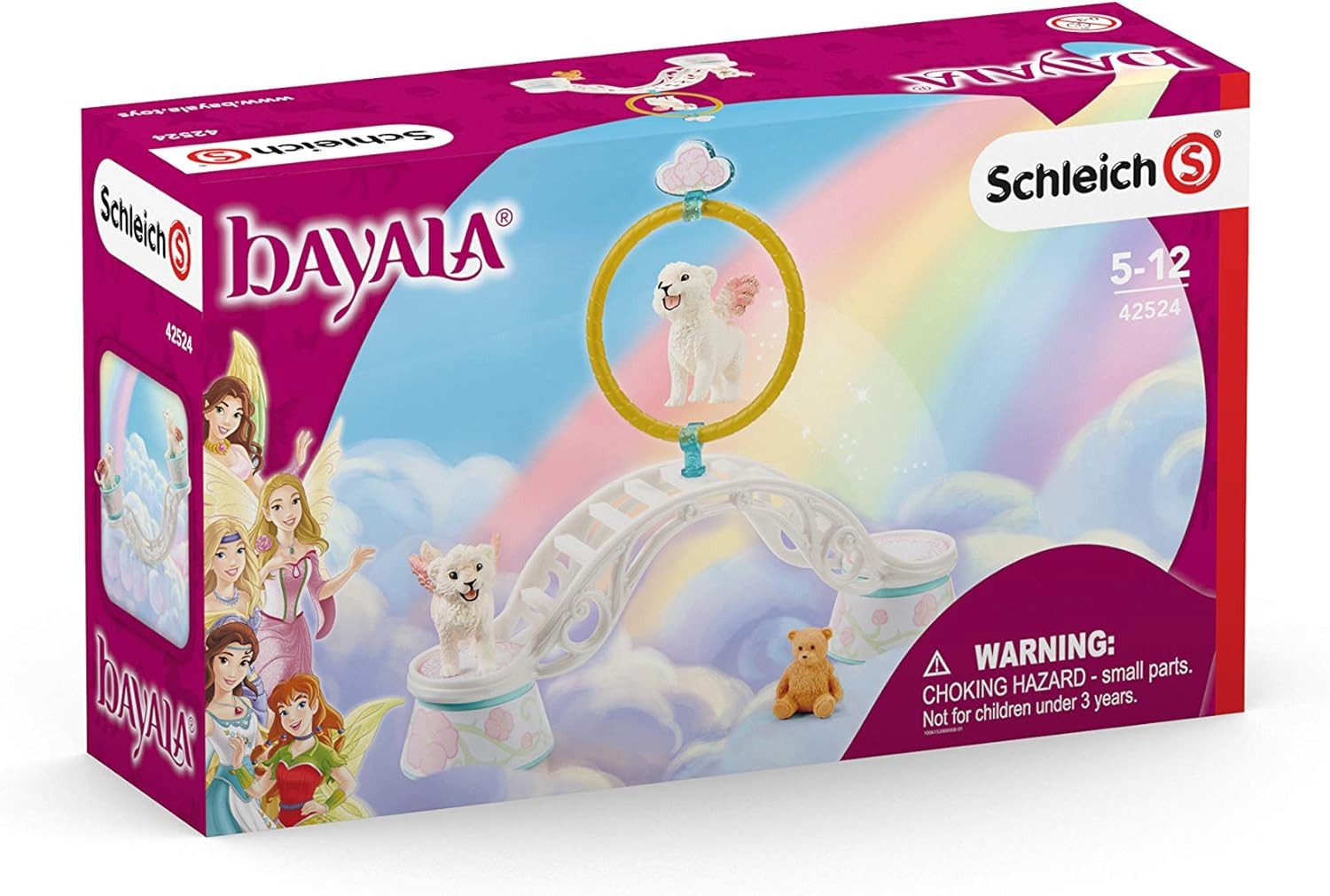 Schleich® Spielfigur Schleich BAYALA®, Training für geflügelte Babylöwen (42524)