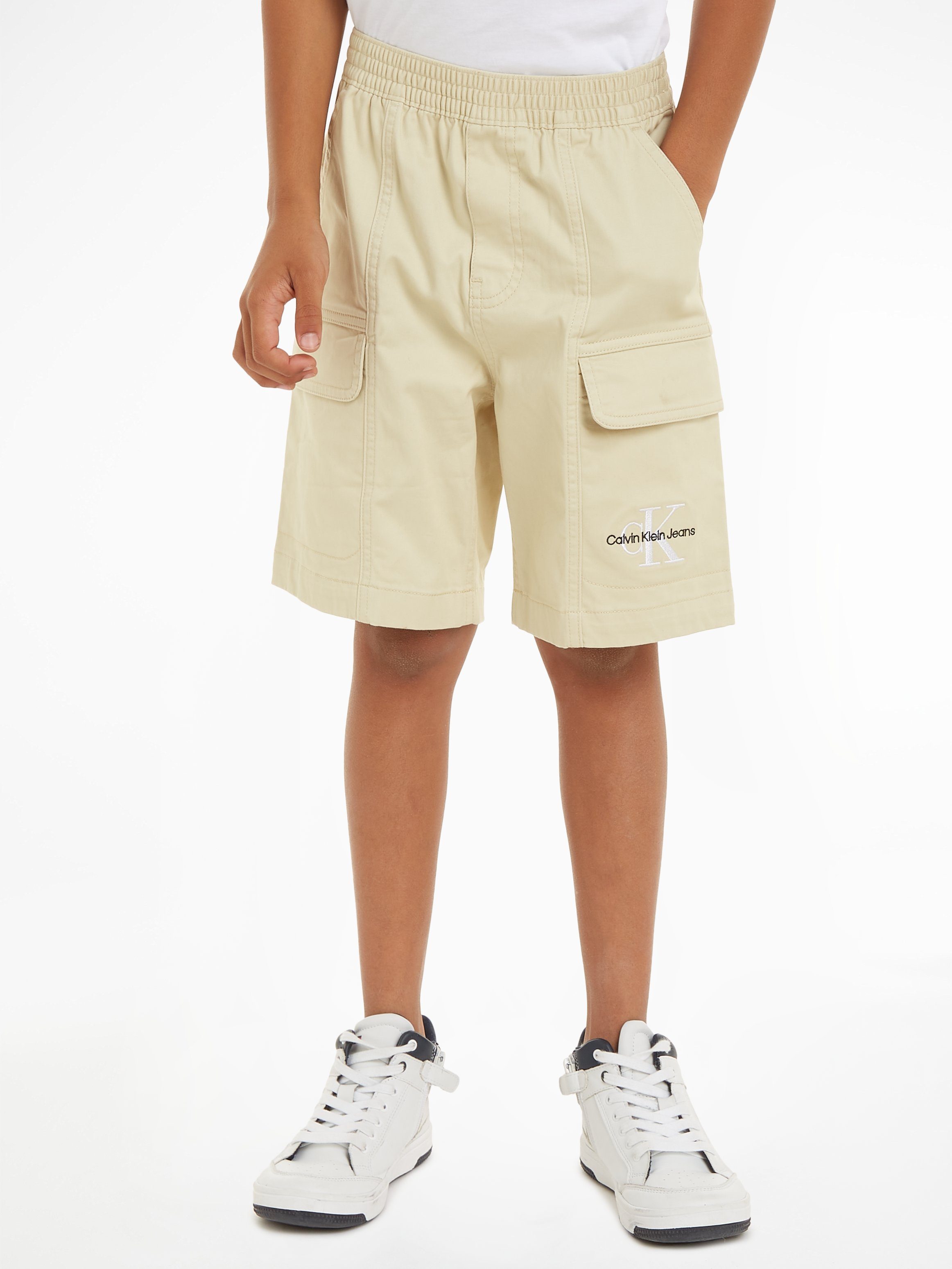 Calvin Klein Jeans Shorts SATEEN CARGO SHORTS Kinder bis 16 Jahre