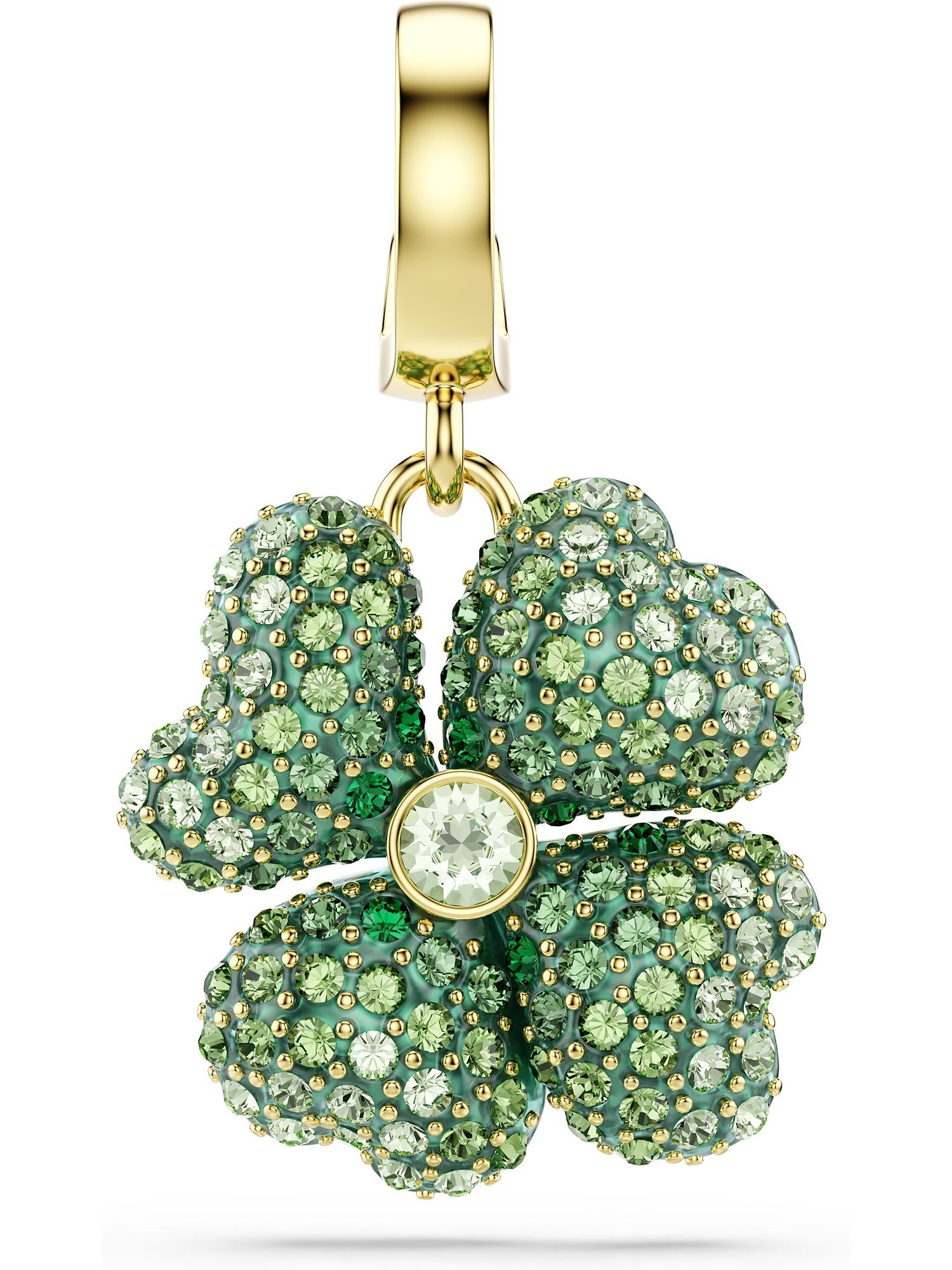 Swarovski Kettenanhänger Swarovski Damen-Charm Metall Swarovski-Kristall