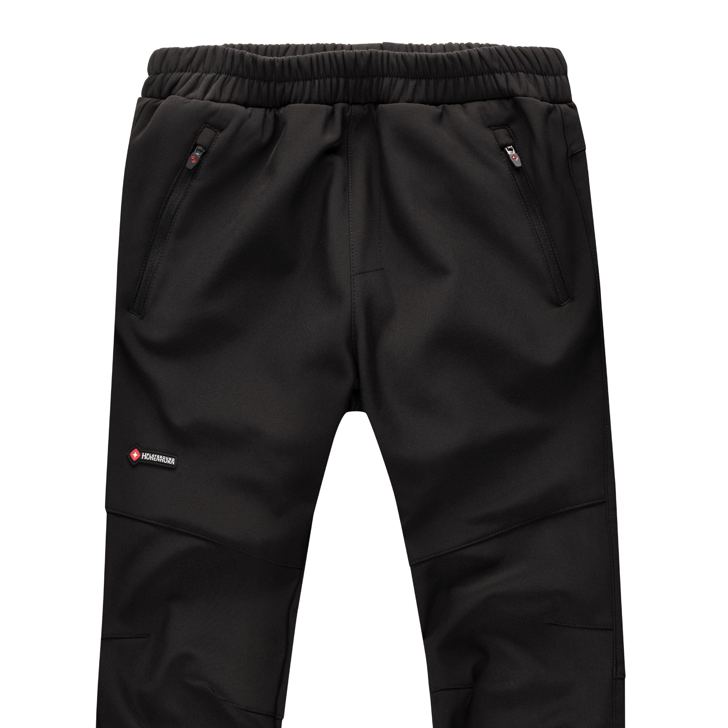 Höhenhorn Softshellhose Tiegun Kinder Jungen Mädchen Outdoorhose Gefüttert Snowboardhose weiches Microfleece-Innenfutter