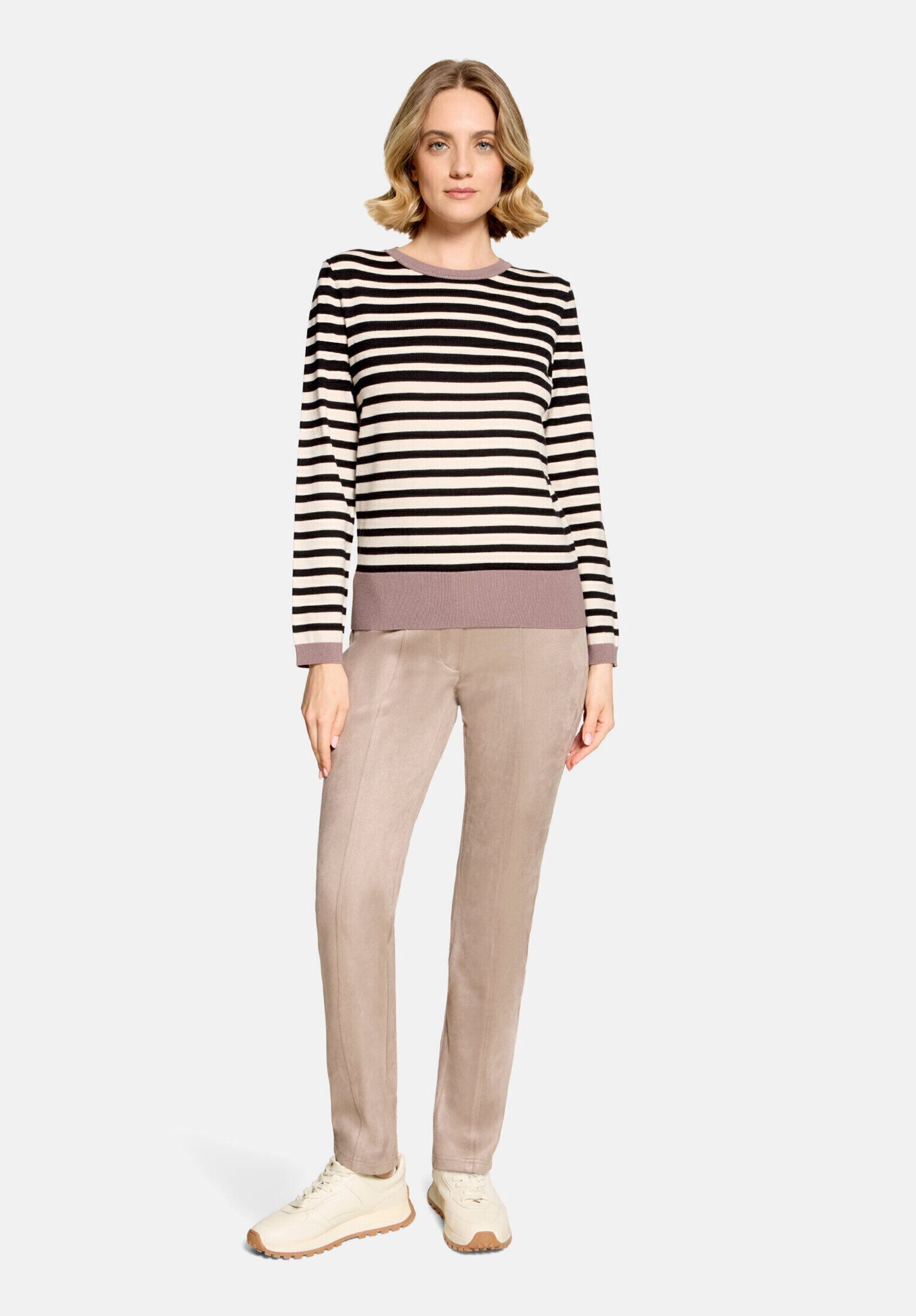 Betty Barclay Strickpullover Damen mit Rundhalsausschnitt (1-tlg)