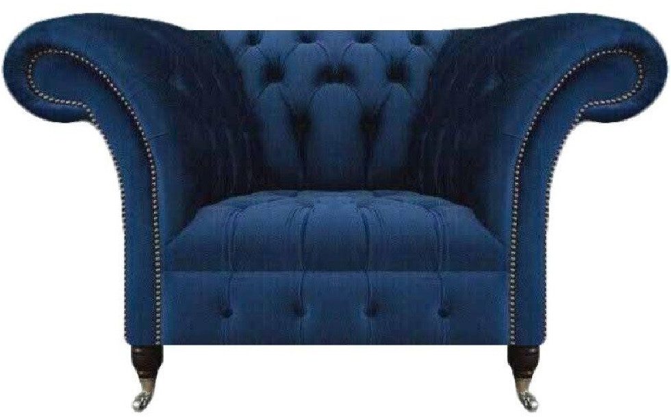Xlmoebel Chesterfield-Sessel Eleganter Chesterfield Sessel mit Knopfheftung und Polsterung (Sessel), Hergestellt in Europa