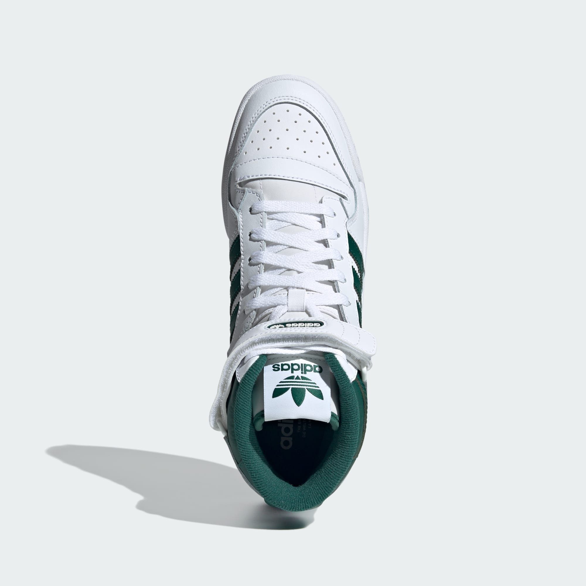 adidas / / Originals Collegiate White SHOES Cloud Sneaker White FORUM Green Cloud MID