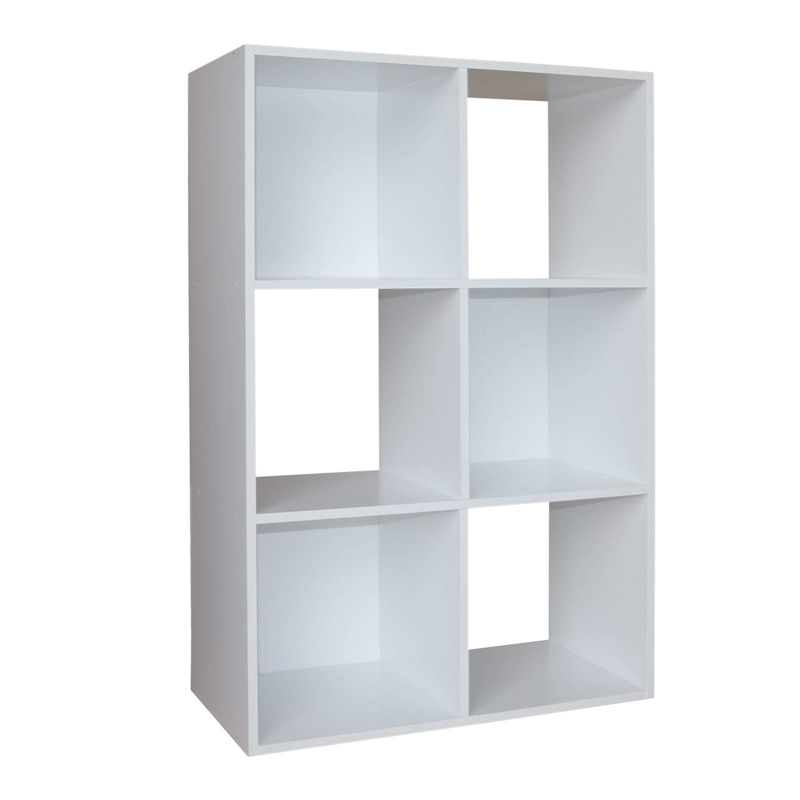 HTI-Living Standregal Standregal Weiß 6 Fächer 60 x 90 x 30 cm, Stück, Stan günstig online kaufen