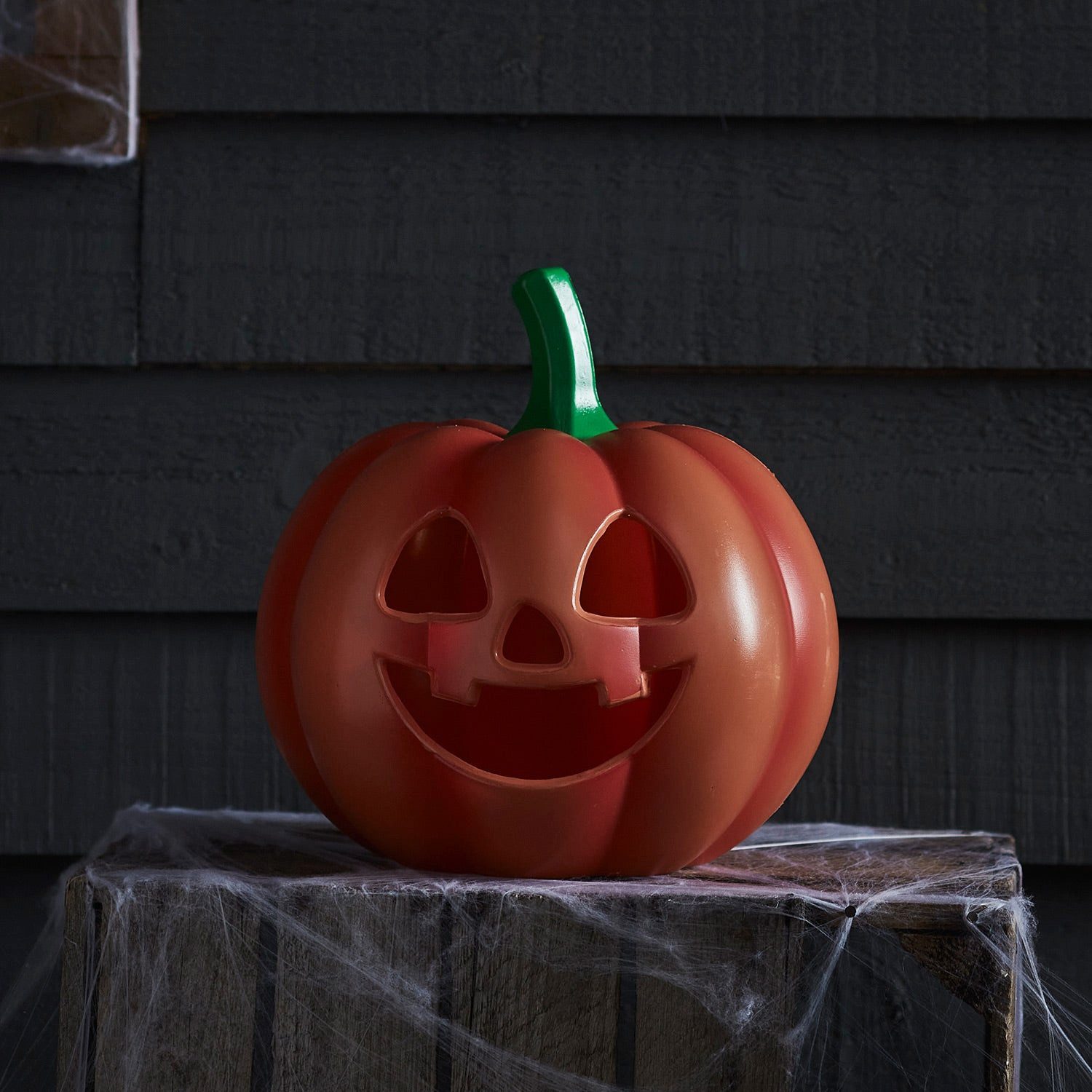 Lights4fun LED-Dekofigur Halloween LED Kürbis – Bild 2 von 2