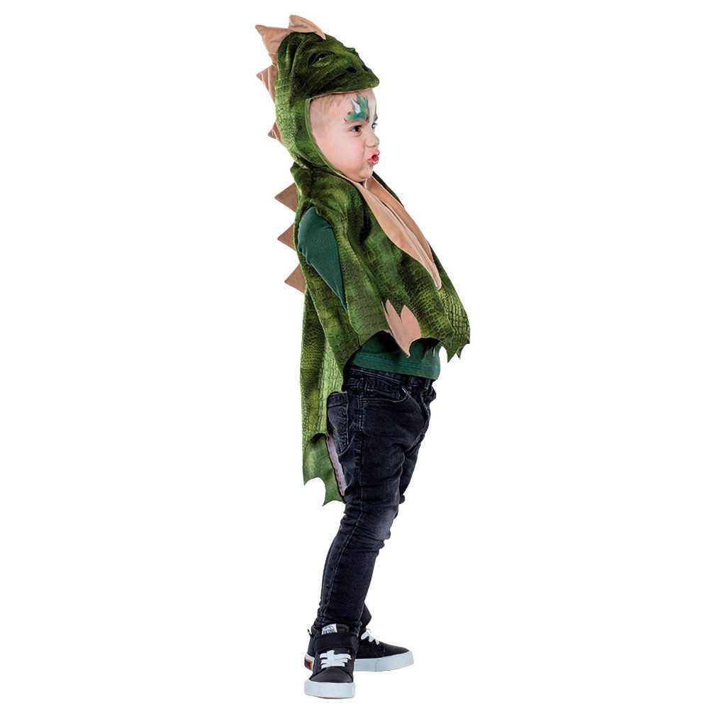 Party x People Kostüm Cape Dino Drache grün