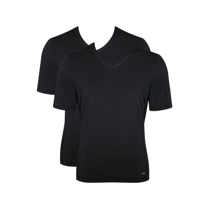 Sloggi Unterhemd 2er Pack Ever Fresh (Spar-Set 2-St) Unterhemd / Shirt Kurzarm - Baumwolle - Perfekter Sitz Atmungsaktiv