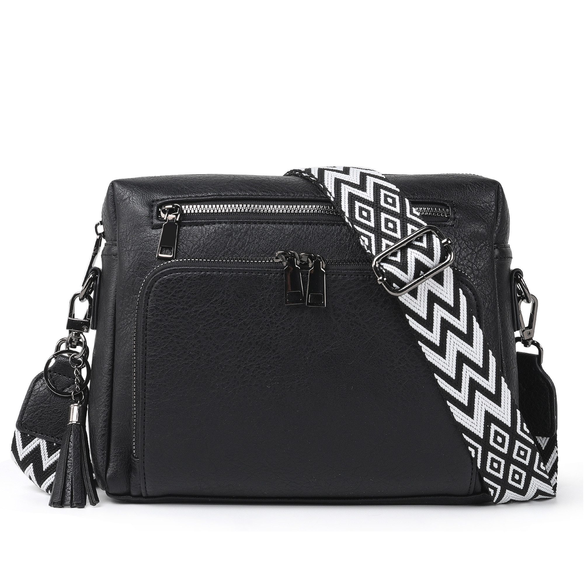 TAN.TOMI Schultertasche Damen Umhängetasche mit Verstellbar Abnehmbar Breiter Gurt, Leicht Damen Crossbody Bag Für Tägliches Arbeiten Verabredungen