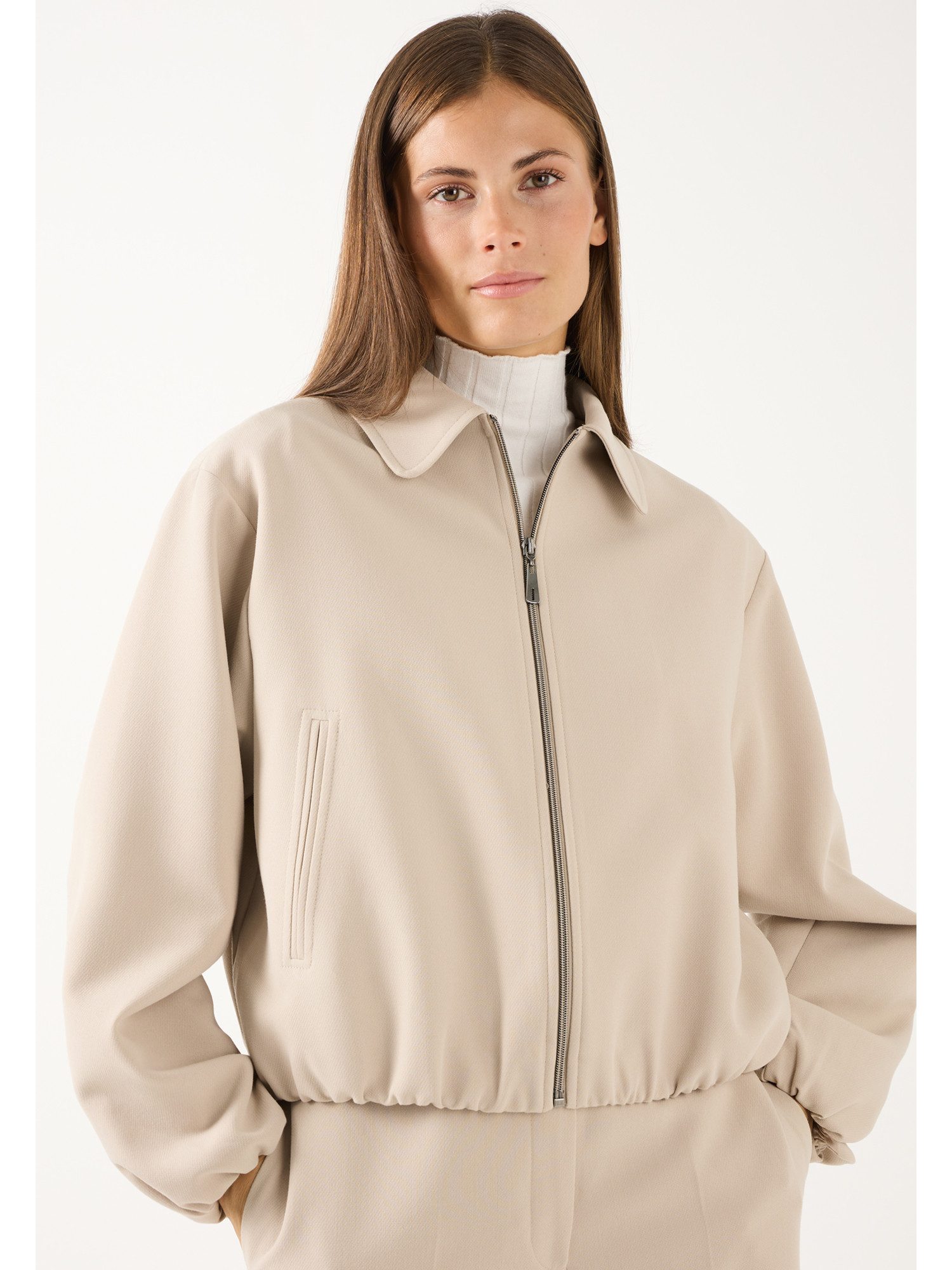 MORE&MORE Blouson kurzer, lockerer Blouson