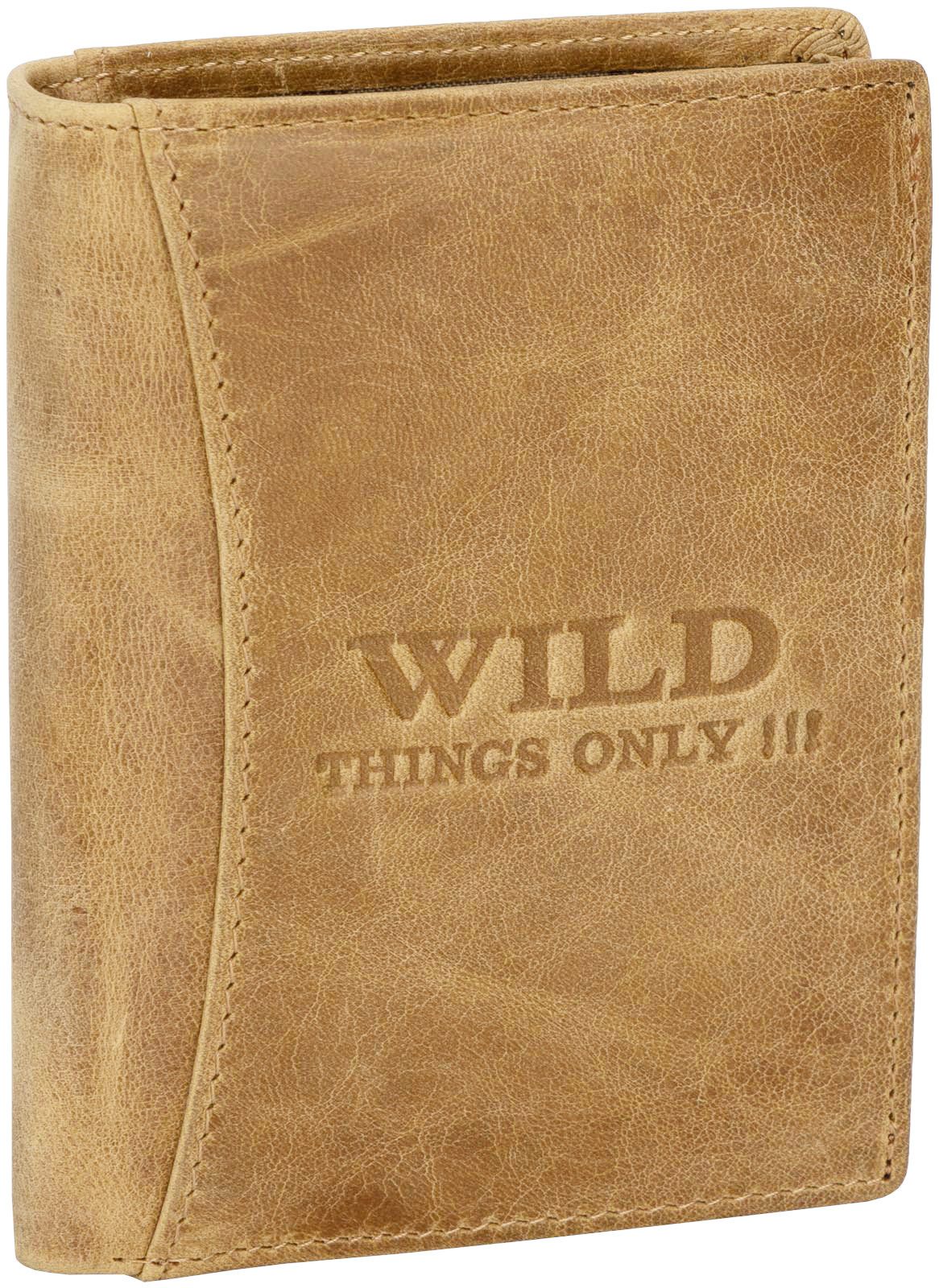 Wild Things Only !!! Geldbörse RFID echt Leder Portemonnaie Geldbörse Riege günstig online kaufen