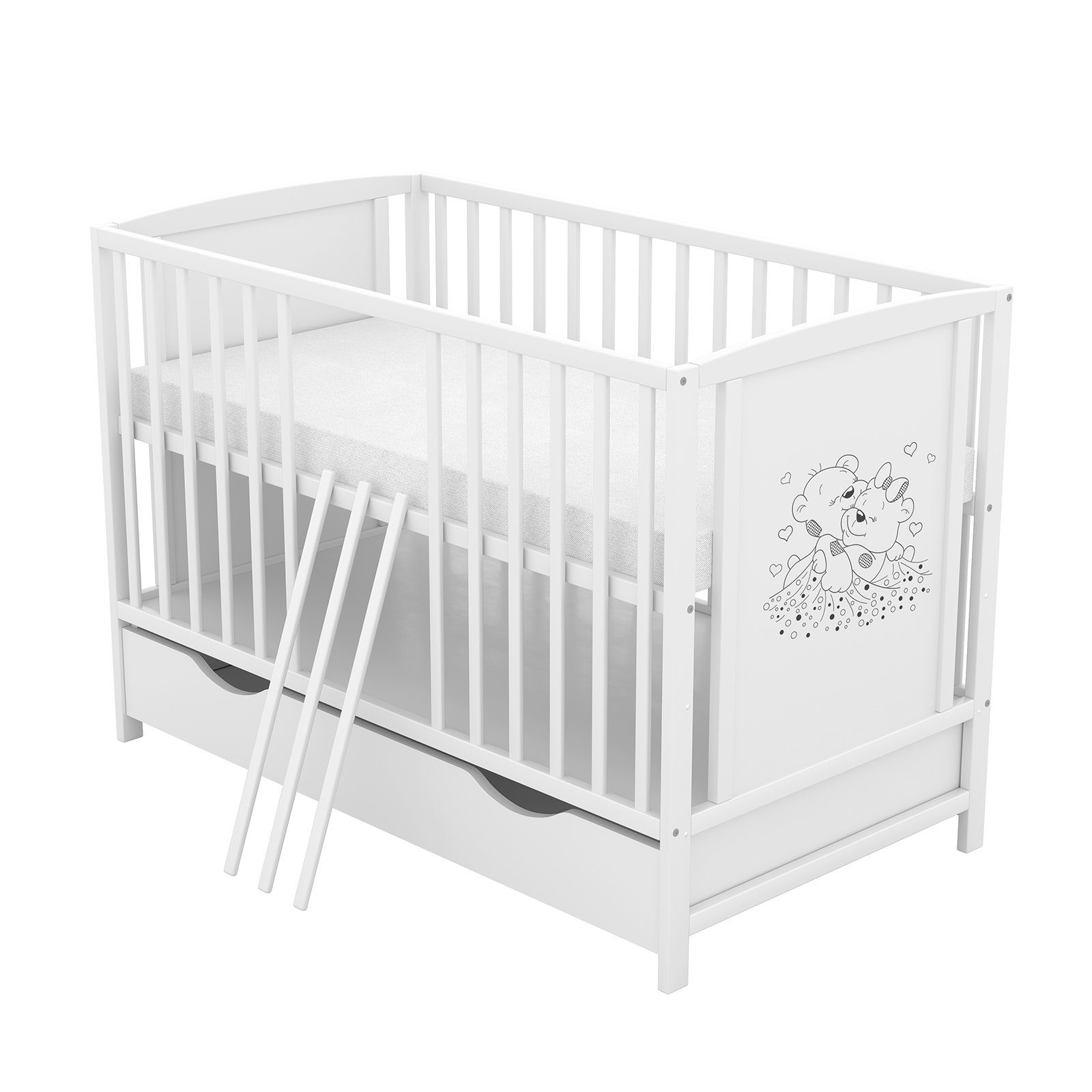 Babybett Mia Bettkasten