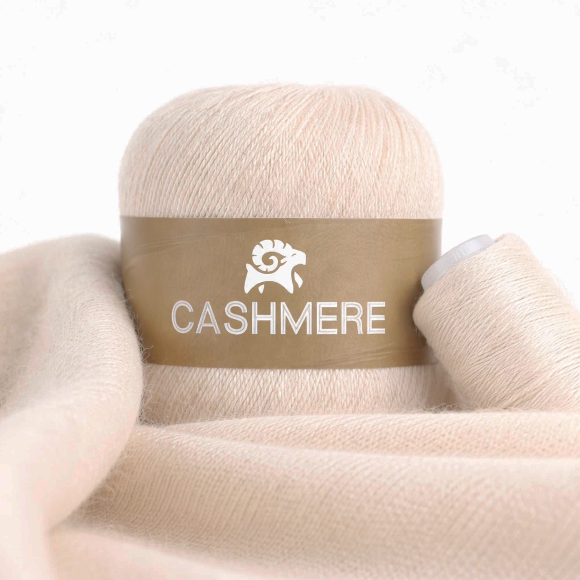 Nomiro 100% Kaschmirgarn Set 6x50g 300g Ultraweich Warm Strickgarn Luxus Häkelwolle