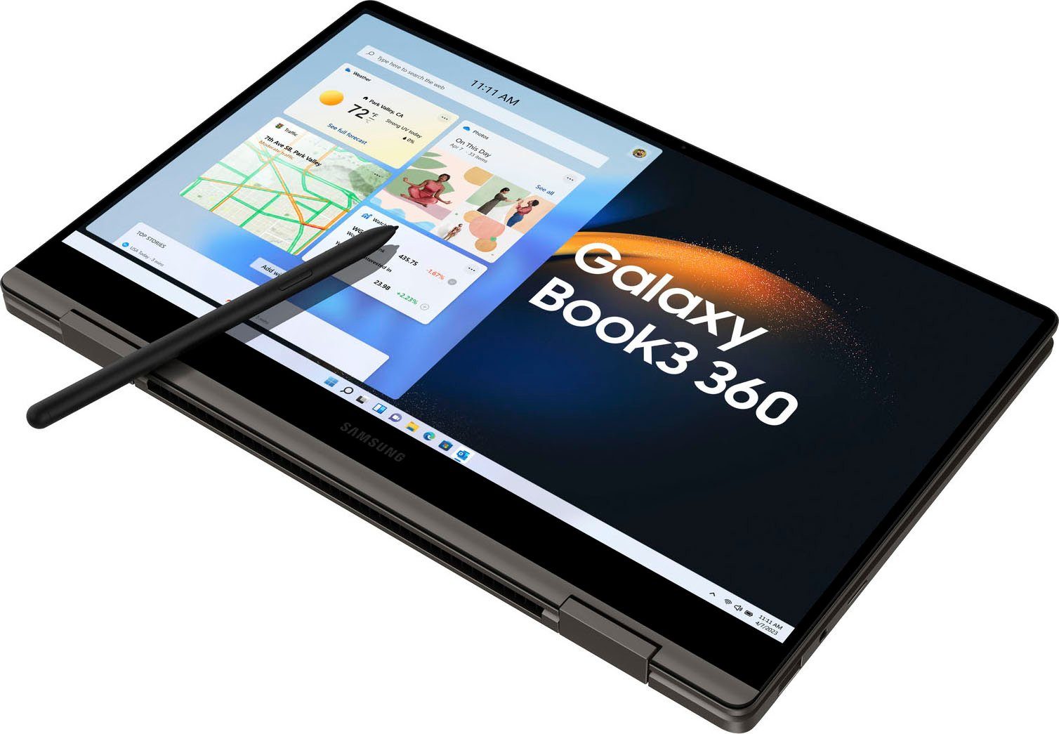 Samsung Galaxy Book3 Core SSD) Graphics, Xe 1340P, 256 (33,78 360 Iris Intel i5 Zoll, cm/13,3 Notebook GB