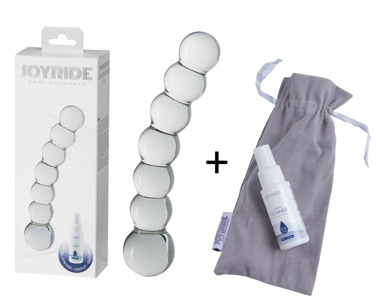 JOYRIDE Dildo JOYRIDE Premium GlassiX Set 11, Toys für Alle,Glas Toys,JOYRIDE,Import-ST Rubber,women,men,JOYRIDE