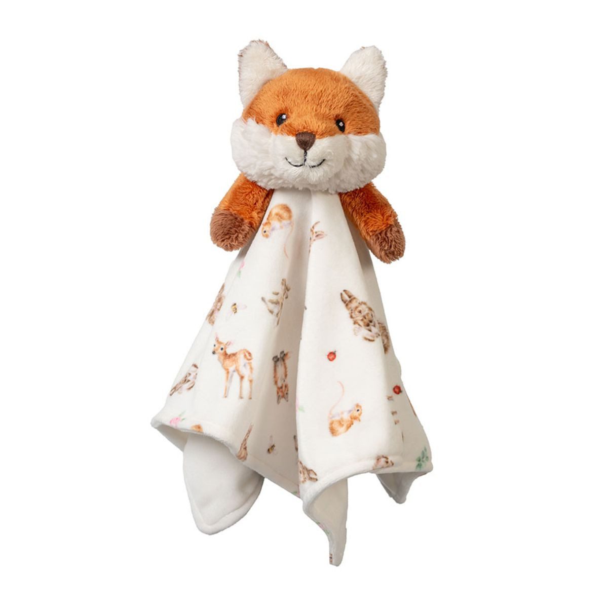 Wrendale Schmusetuch Wrendale Designs Fuchs Baby Schmusetuch Waldbewohner, (Stück)