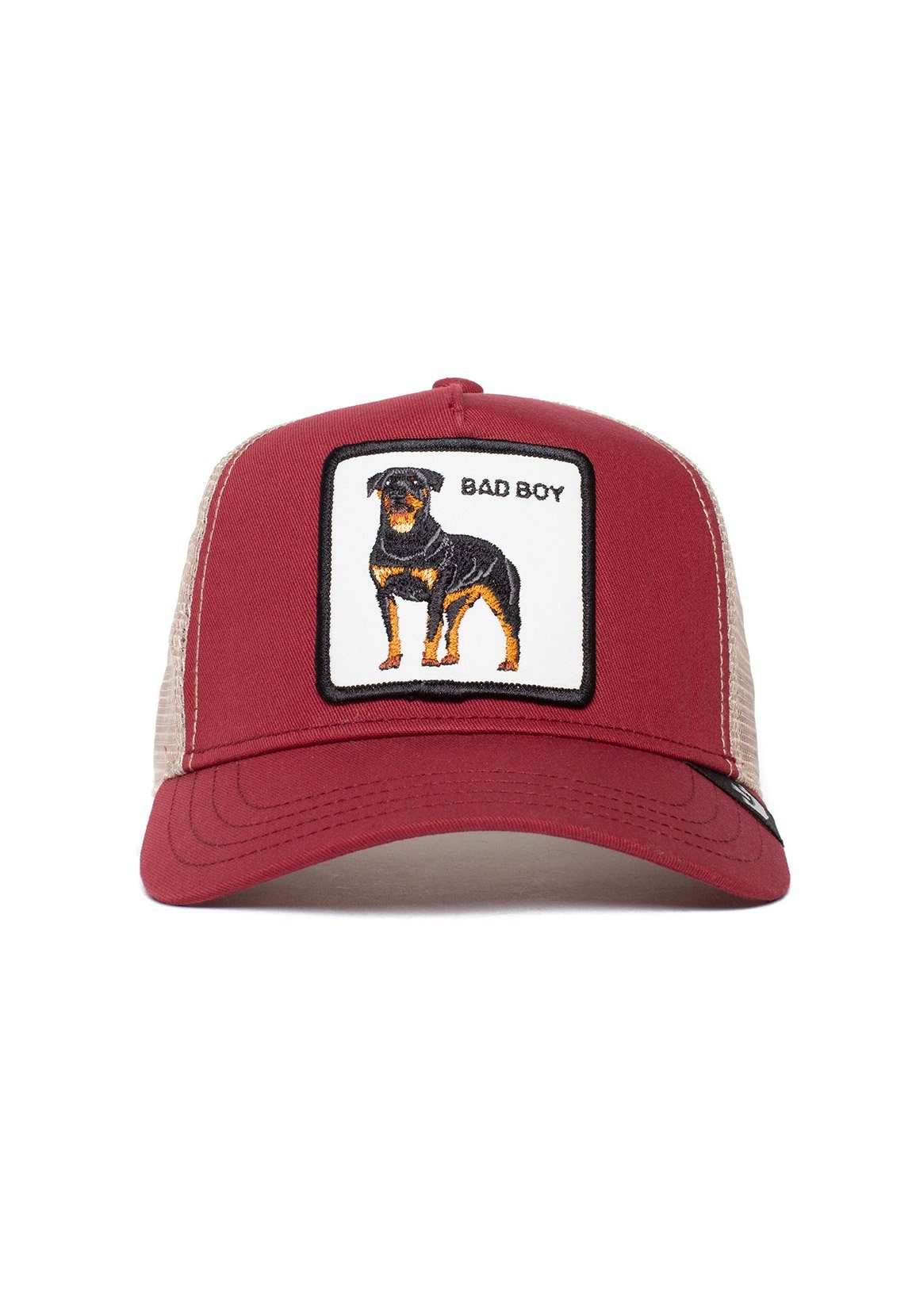 BADDEST Beige Trucker BOY Cap Goorin GOORIN Cap Rot Bros. Bros. Trucker Red THE