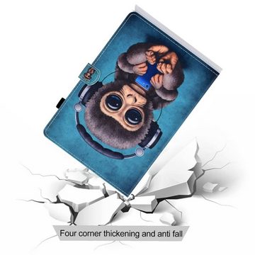 Wigento Tablet-Hülle Für Apple iPad 10.9 2022 10. Generation Kunstleder Tablet Cover Tasche Motiv 40 Hülle Case Etuis