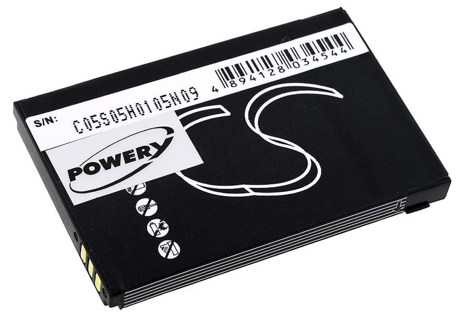 Powery Akku für Doro HandlePlus 334GSM Handy-Akku 800 mAh (3.7 V)