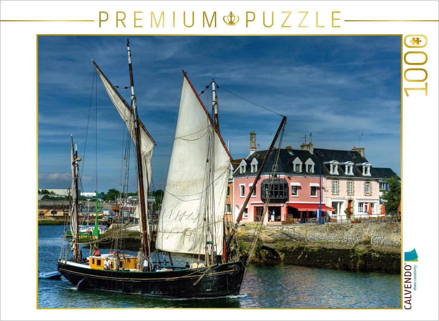 Bild 48 von von Lege-Größe Foto-Puzzle Teile CALVENDO Im Concarneau CALVENDO Puzzle 1000 Puzzleteile HP-Grafik, cm Hafen x Puzzle 64 1000