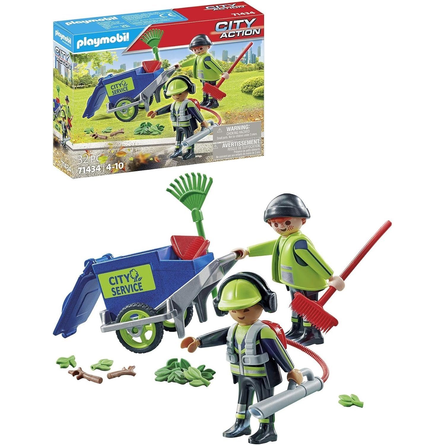 Playmobil® 71434 Stadtreinigungsteam Konstruktions-Spielset günstig online kaufen