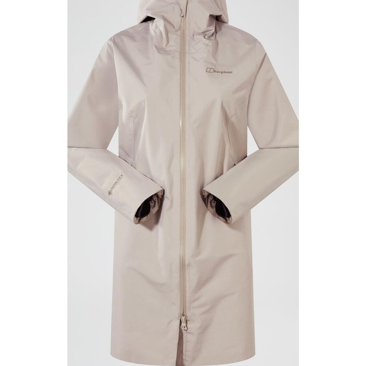 Berghaus Outdoorjacke Wasserdichte Ashberry Gore-Tex Damen-Jacke - Schwarz Hochfunktionale Damenjacke mit 2L GORE-TEX® für optimalen