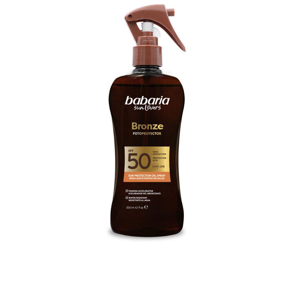 babaria Sonnenschutzpflege Es wäre Sun. Coco Bronze Spray Sonnenschutzöl Spf50