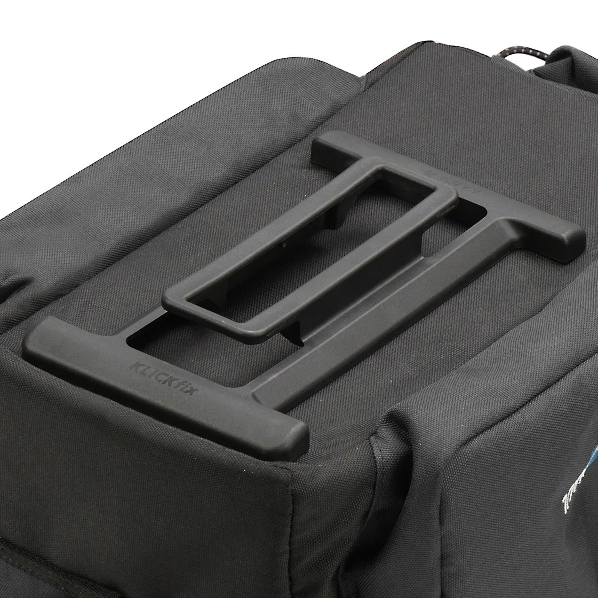 Rixen & Kaul Fahrradkorb Rackpack 2 Plus (2-tlg), Fahrrad Tasche hinten für E Bike Gepäckträgertasche abnehmbar 12 Liter