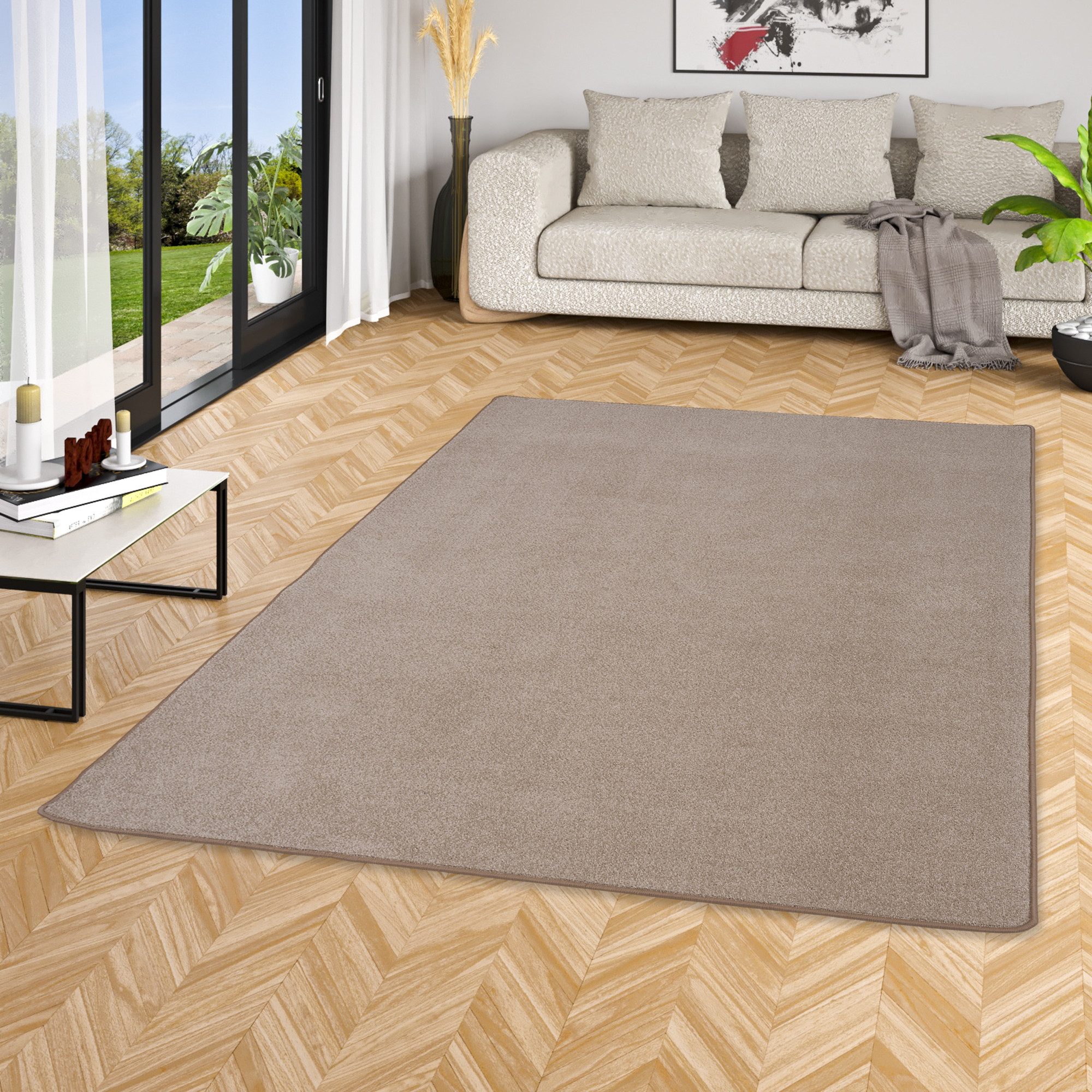 Snapstyle Veloursteppich Trend Velours Teppich Joy, günstig online kaufen
