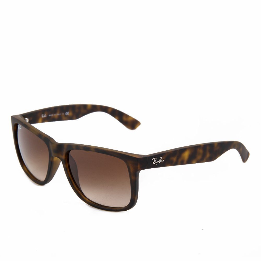 Ray-Ban Sonnenbrille Ray-Ban Justin RB4165 710/13 Havana Brown Brown Gradie günstig online kaufen