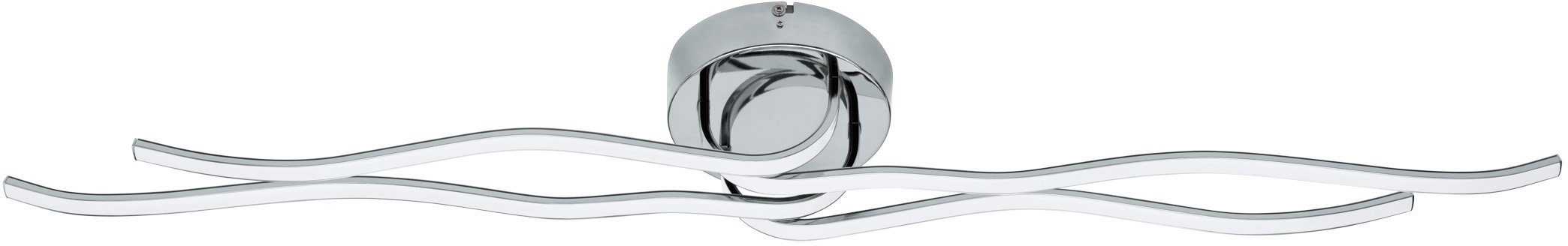 EGLO Deckenleuchte RONCADE Deckenlampe, Alu, Stahl und Kunststoff, Wohnzimm günstig online kaufen