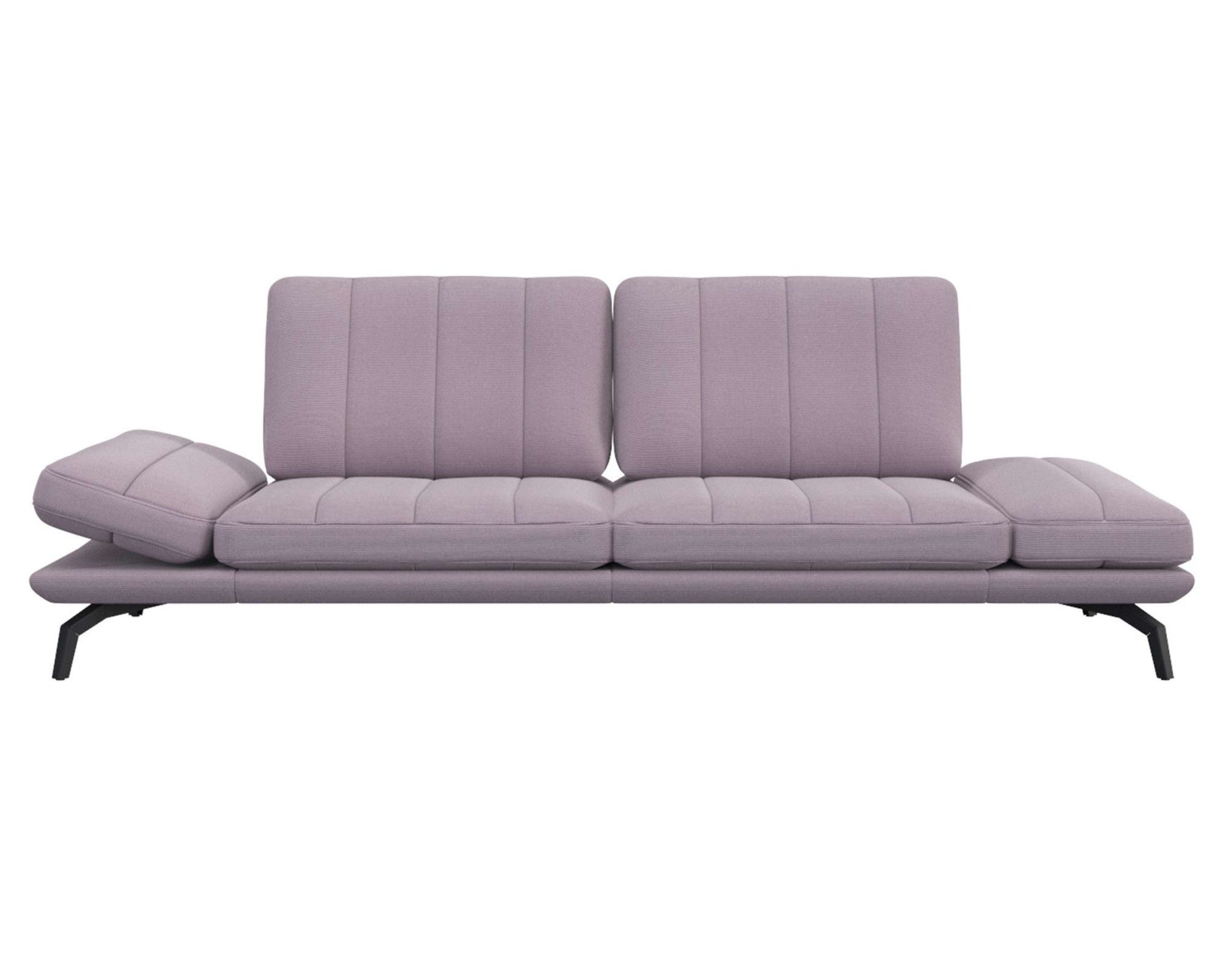 FLEXLUX 3-Sitzer Tropea Relaxsofa, Designsofa, Relaxfunktion, TV-Couch, Funktionssofa mit Armteilverstellung & Sitztiefenverstellung