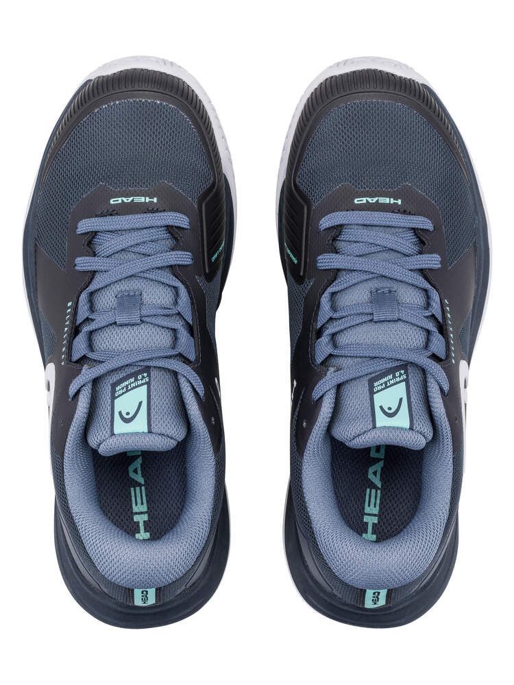 Head Sprint Pro 4.0 Allcourt 2026 dunkelblau/teal Kinder Tennisschuh