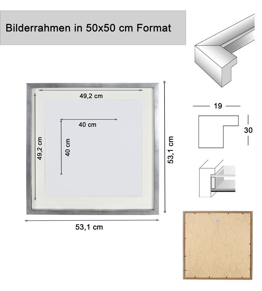 IDEAL TREND Bilderrahmen 3D Objektrahmen Holz günstig online kaufen