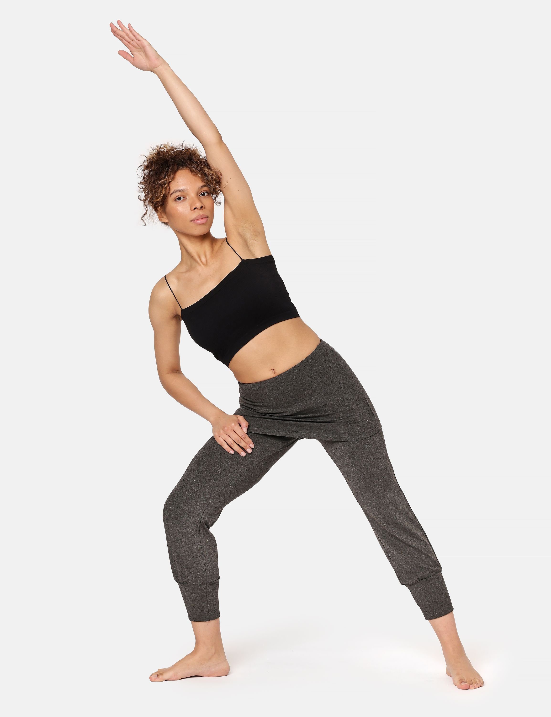 Bellivalini Leggings Yoga Leggings Damen Yogahose mit Rock 3/4 BLV50-276 (1 günstig online kaufen