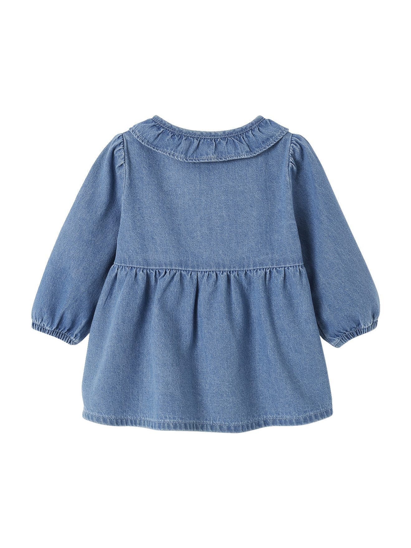 vertbaudet Jeanskleid Mädchen Baby Jeanskleid – Bild 2 von 4