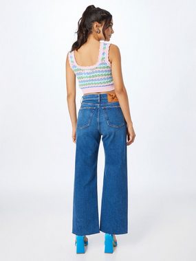 Replay Weite Jeans (1-tlg) Fransen