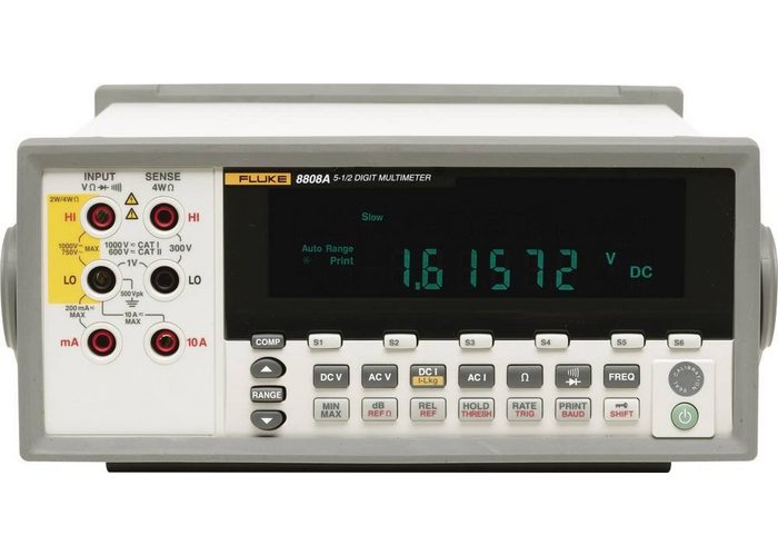 voelkner selection Sensor Fluke Calibration 8808A 240V Tisch-Multimeter digital CAT I 1000 V (8808A 240V)