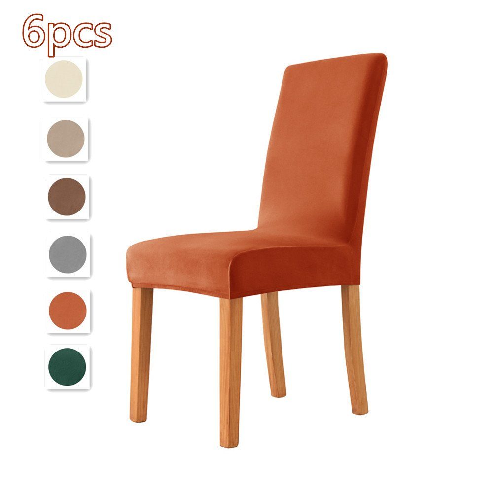 XDeer Stuhlhusse Stuhlhussen,Stretch Stuhlhusse Esszimmerstuhl Hussen, günstig online kaufen