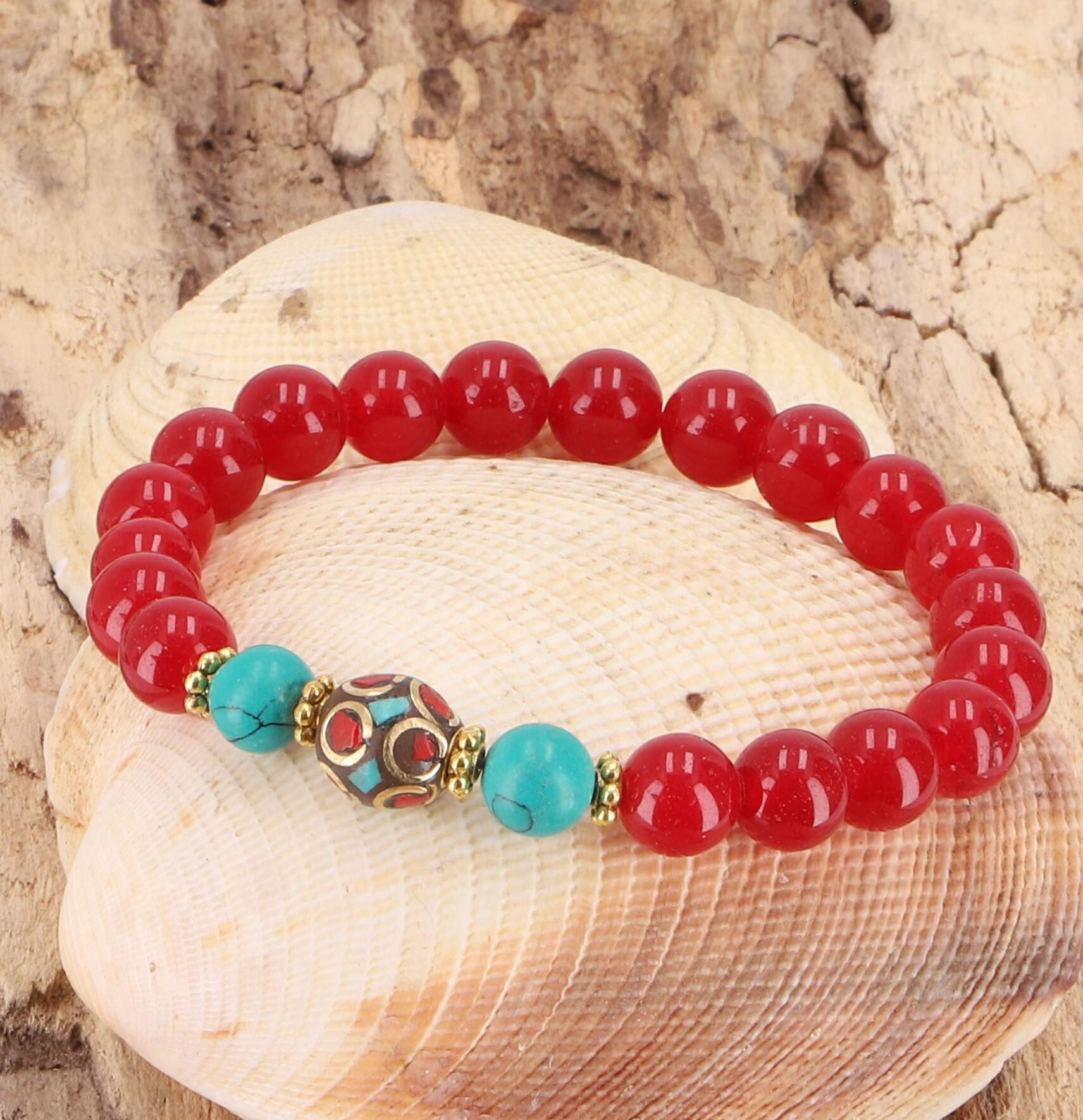 Guru-Shop Armreif Mala Armband, Handmala, buddhistischer Schmuck..