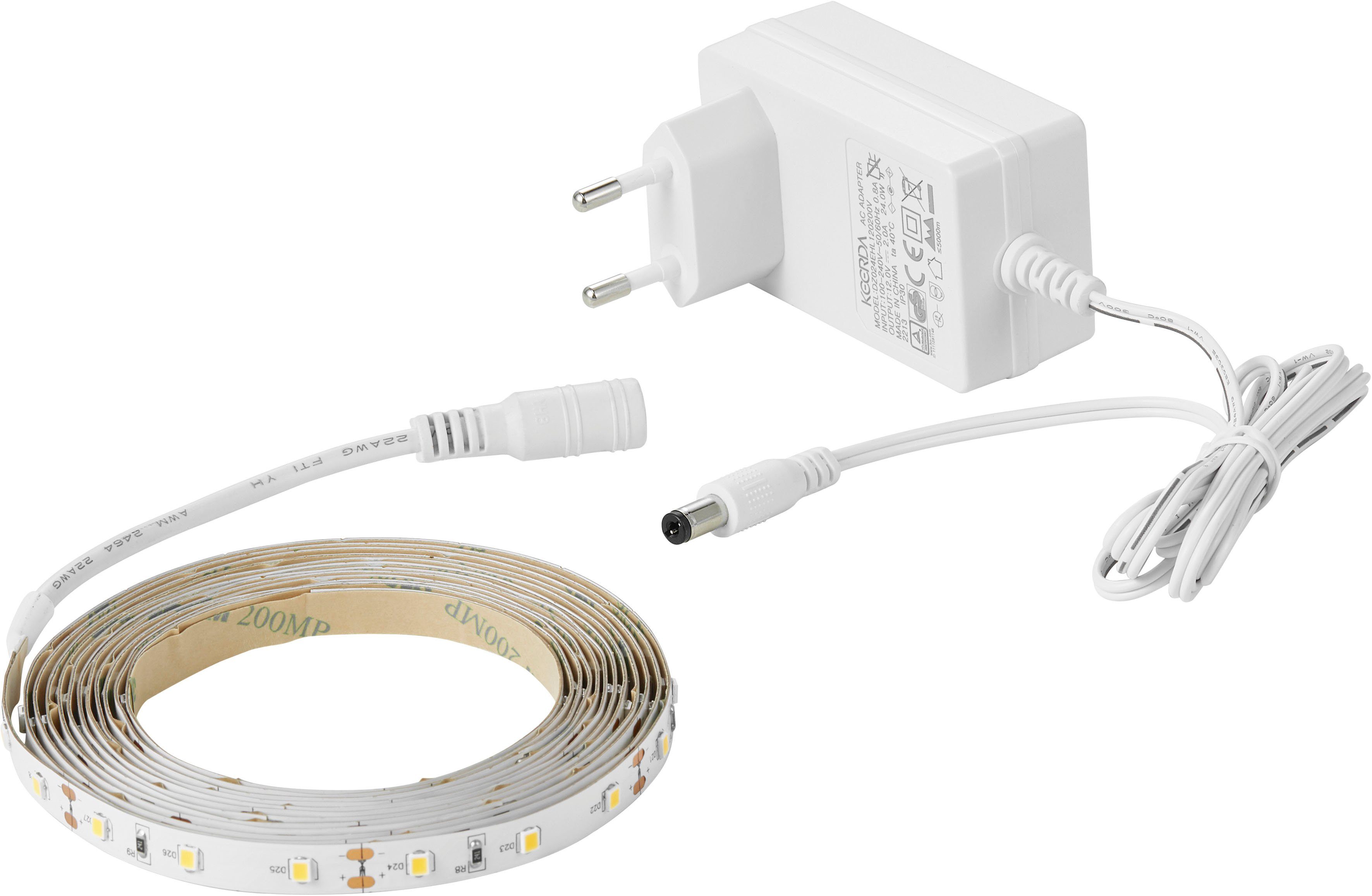 【Öffnung】 Einfach Nordlux LED Stripe für anzubringen, (IP44) geeignet Ledstrip, Feuchträume