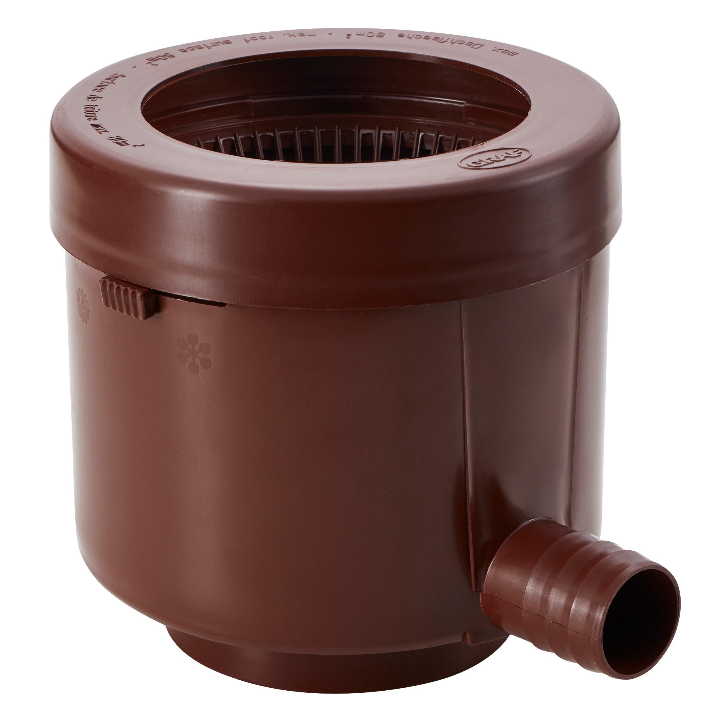 GARANTIA Regentonne Füllautomat de luxe DN 70, 80, 100 braun inkl. Filtereinsatz