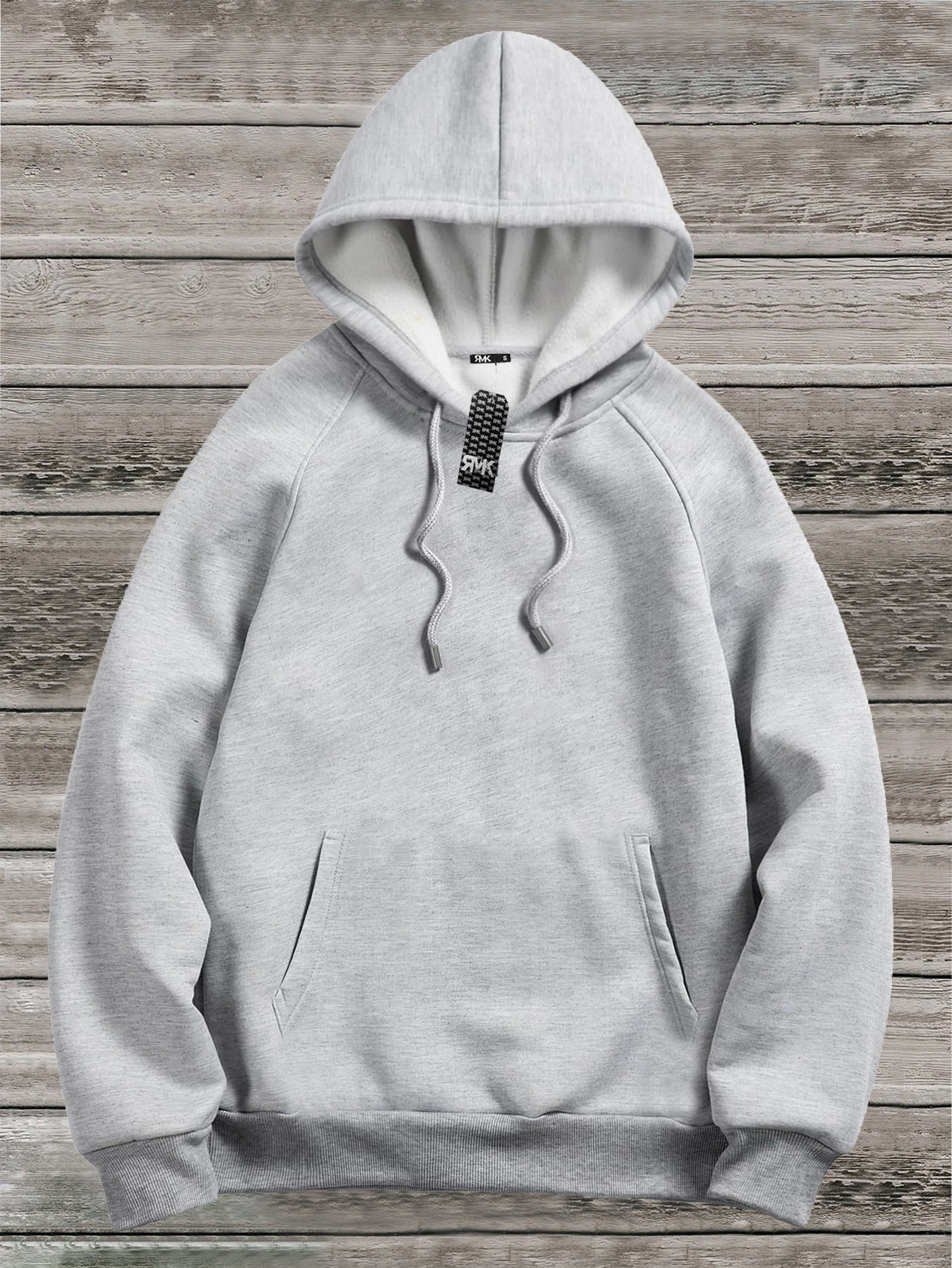 RMK Hoodie Damen Pullover Basic Pulli Kapuzenpullover Seitentaschen Hund Me günstig online kaufen