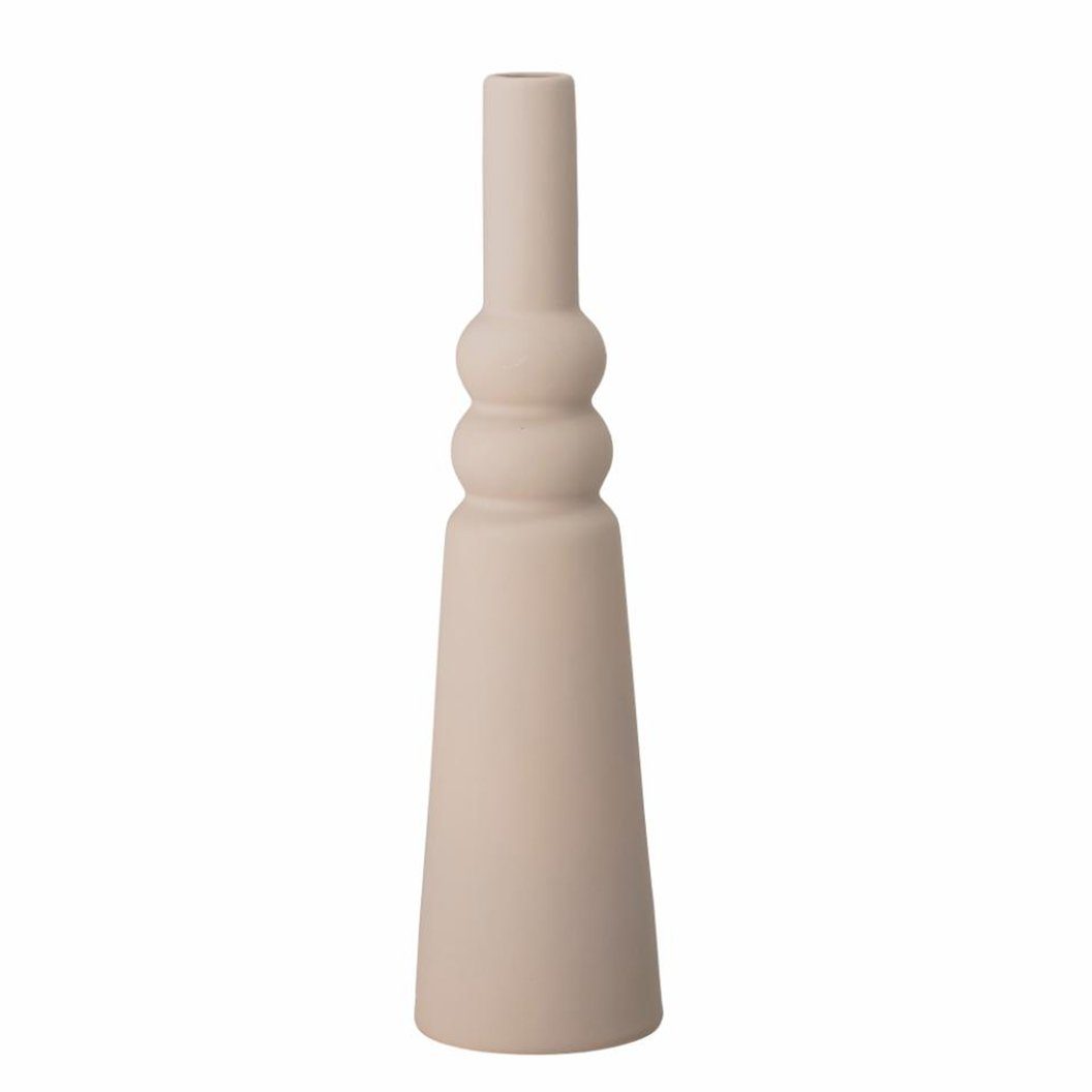 Dekovase Bloomingville Skandi Vase Isolde, natur matt, Dekovase, Tischvase, Dekoration