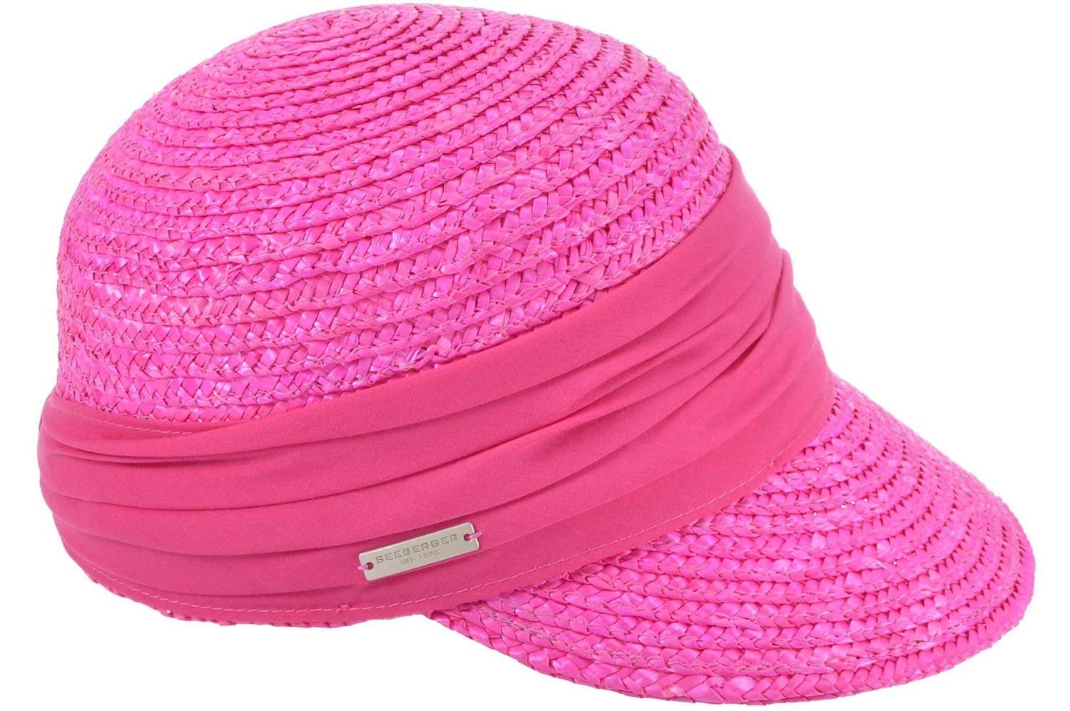 Seeberger Strohhut elegante Strohborten Cap mit günstig online kaufen